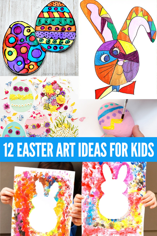 12 Easter Art Ideas for Kids: Projects for Pre, K + School Age Kids