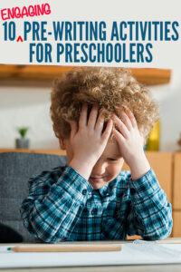 10 Sensory Pre-Writing Activities for Preschoolers