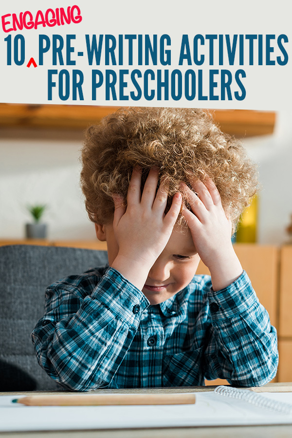 10 Sensory Pre-Writing Activities for Preschool