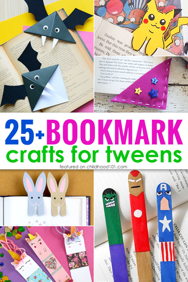 Bookmark crafts for tweens