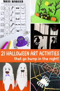 21 Halloween Art Activities That Go Bump in the Night