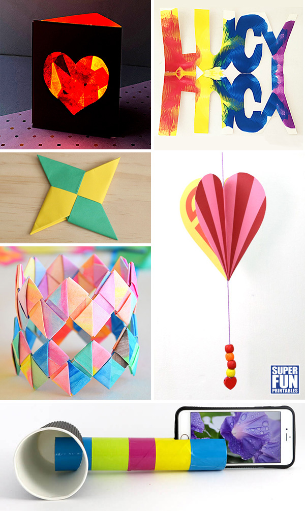 Tween craft projects with paper