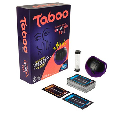 Taboo party game