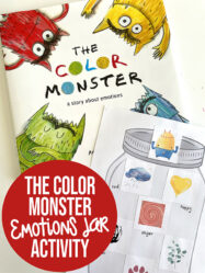 The Color Monster Emotions Jar Activity