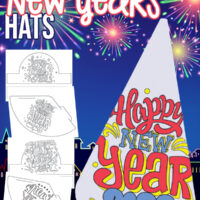Make Your Own New Years Hats Printable