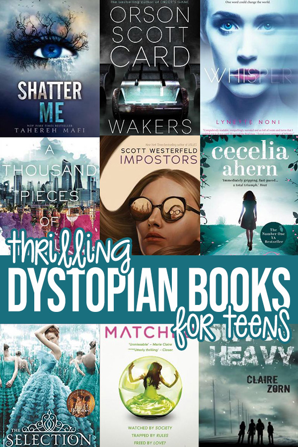 65+ YA dystopian books for teens