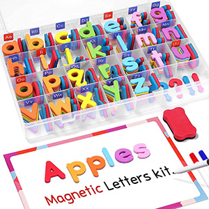 Alphabet Magnets from Amazon