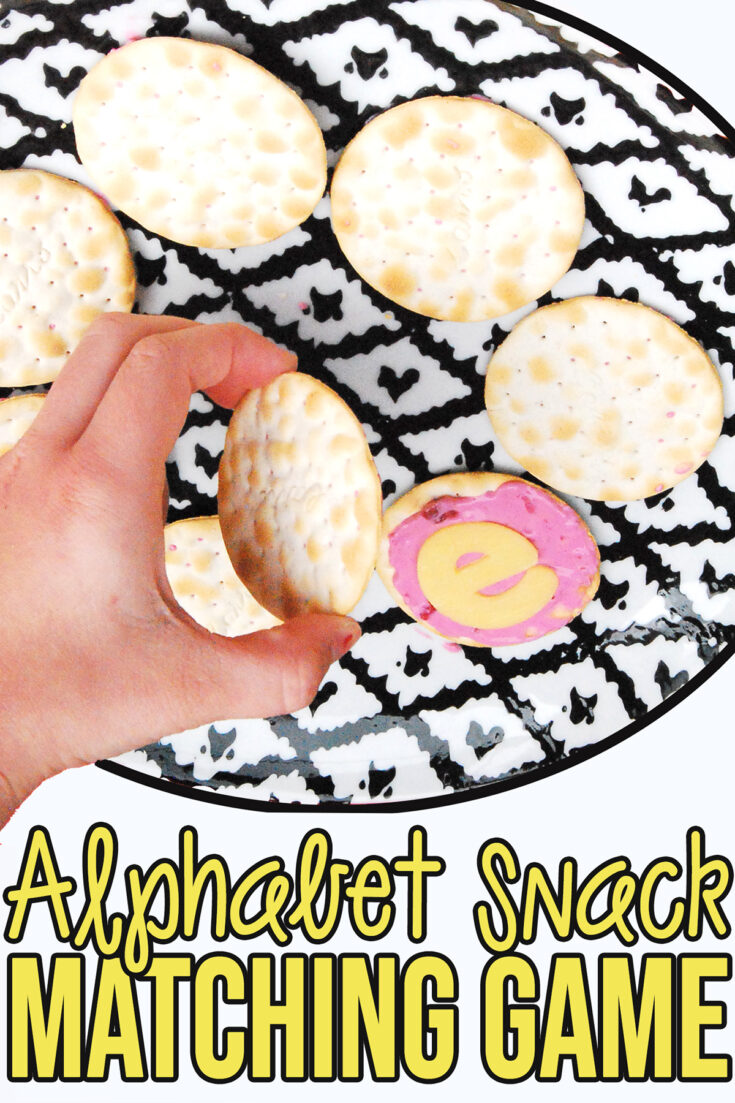 Alphabet Snack Matching Game