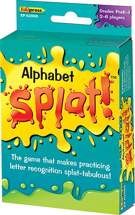 Alphabet Splat card game