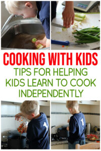 Helping Kids Learn to Cook Independently
