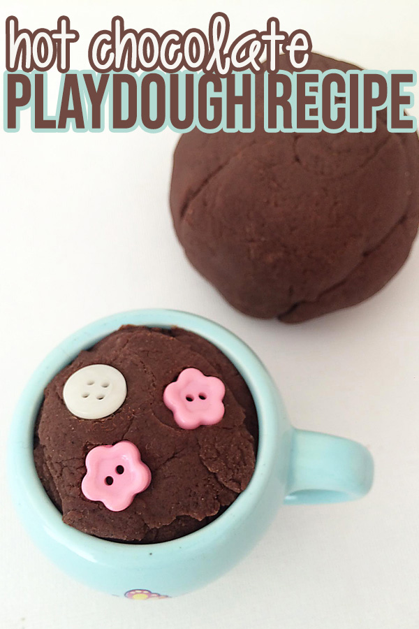 Homemade Hot Chocolate Playdough Recipe