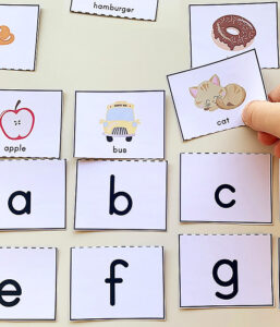 Alphabet Matching Puzzle Printable: Great for Pre-K