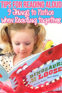 Tips for Reading Aloud with Children- 9 Things To Notice When Reading Together