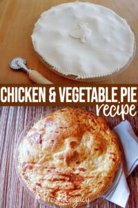 Chicken and Vegetable Pie Recipe
