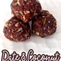 Date and Coconut Energy Balls