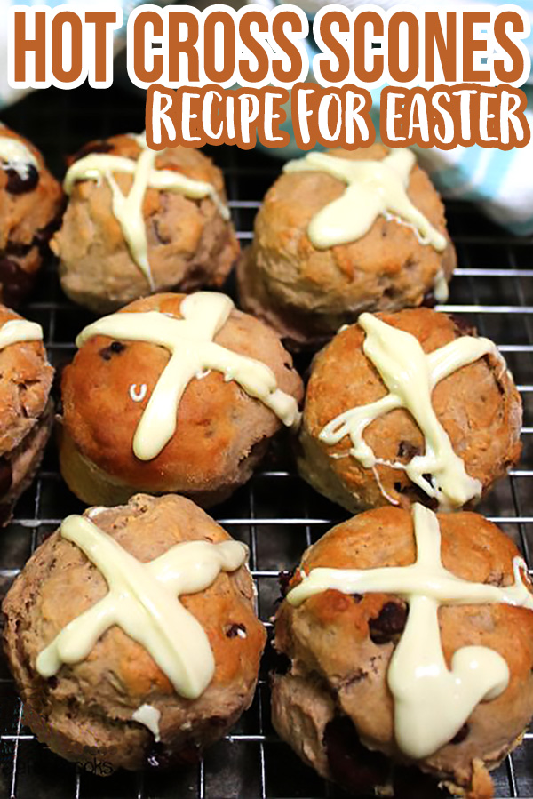 Easter Hot Cross Scones Recipe