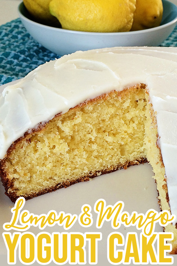 Lemon & Mango Yogurt Cake Recipe
