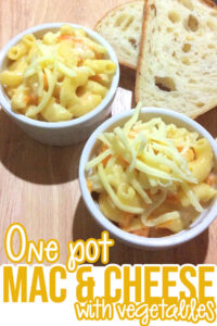 One Pot Macaroni and Cheese Recipe