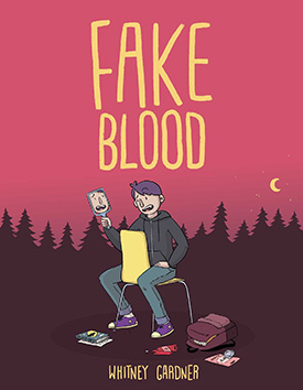 Fake Blood Halloween graphic novel