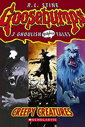 Goosebumps scary graphic novels series for tweens