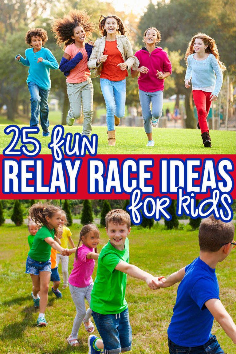 25 Fun Ideas for Kids Relay Races