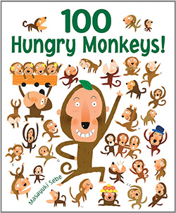 100 Hungry Monkeys counting book