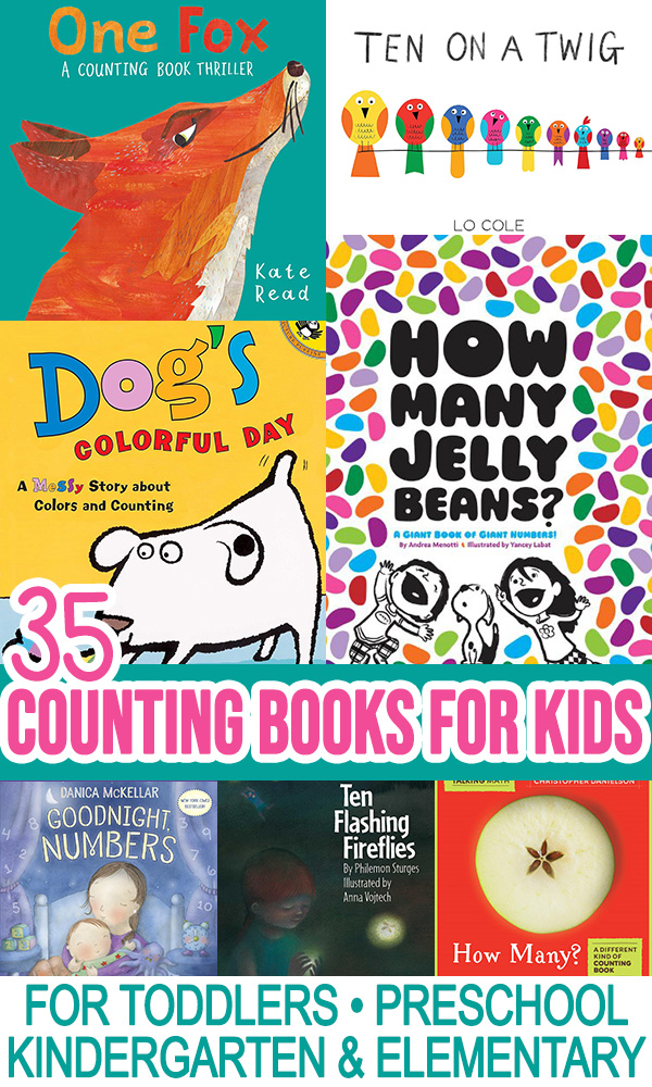 Counting and number books for kids