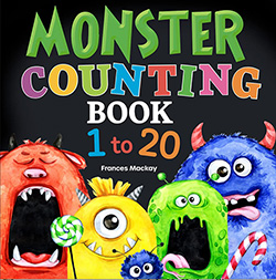 Monster Counting Book to 20