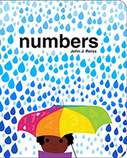 Numbers counting concept book