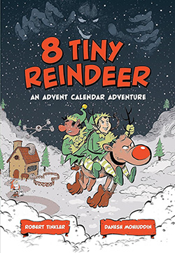 8 Tiny Reindeer Christmas Graphic Novel