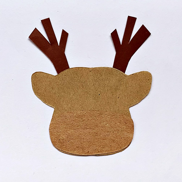 Reindeer bookmark craft for tweens