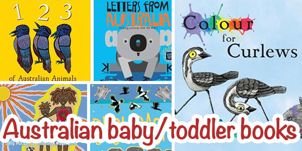 Australian books for babies and toddlers 