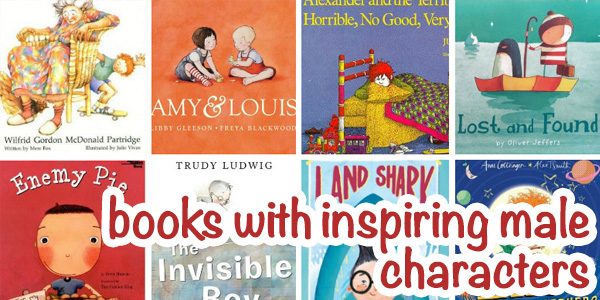 15 picture books featuring strong boy characters