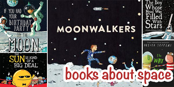 50 kids books about space