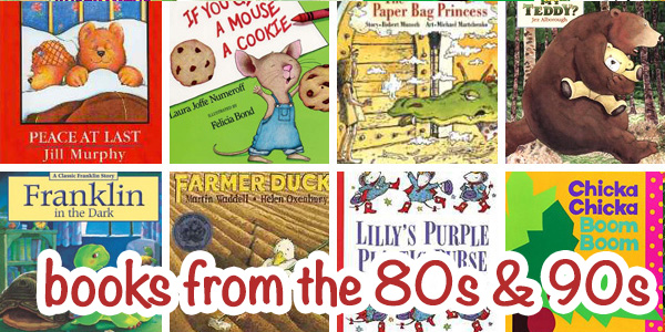 Best picture books from the 80s and 90s