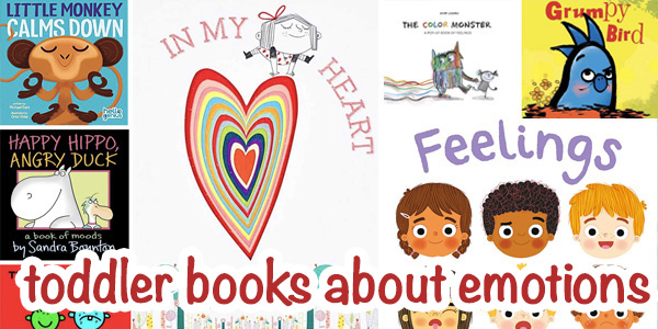 Toddler books about emotions