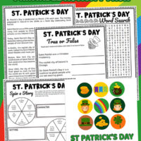 St Patrick's Day Worksheets