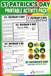 Printable St Patrick’s Day Worksheets Pack