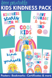 Printable Kids Kindness Pack
