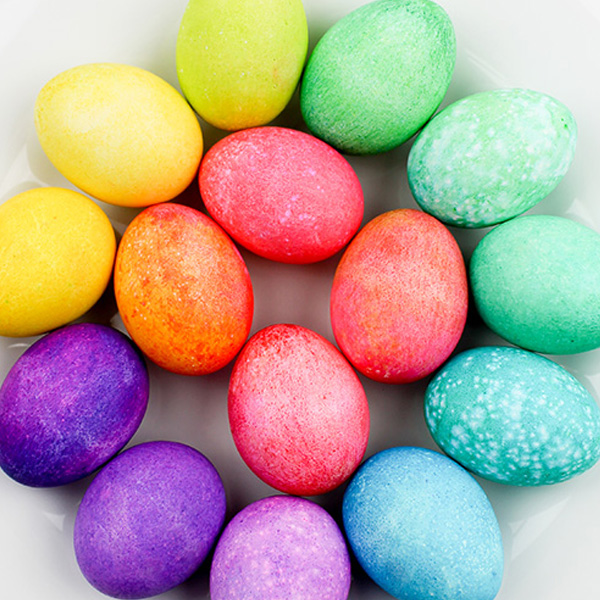 Holidays and Celebrations - Dyed Easter eggs