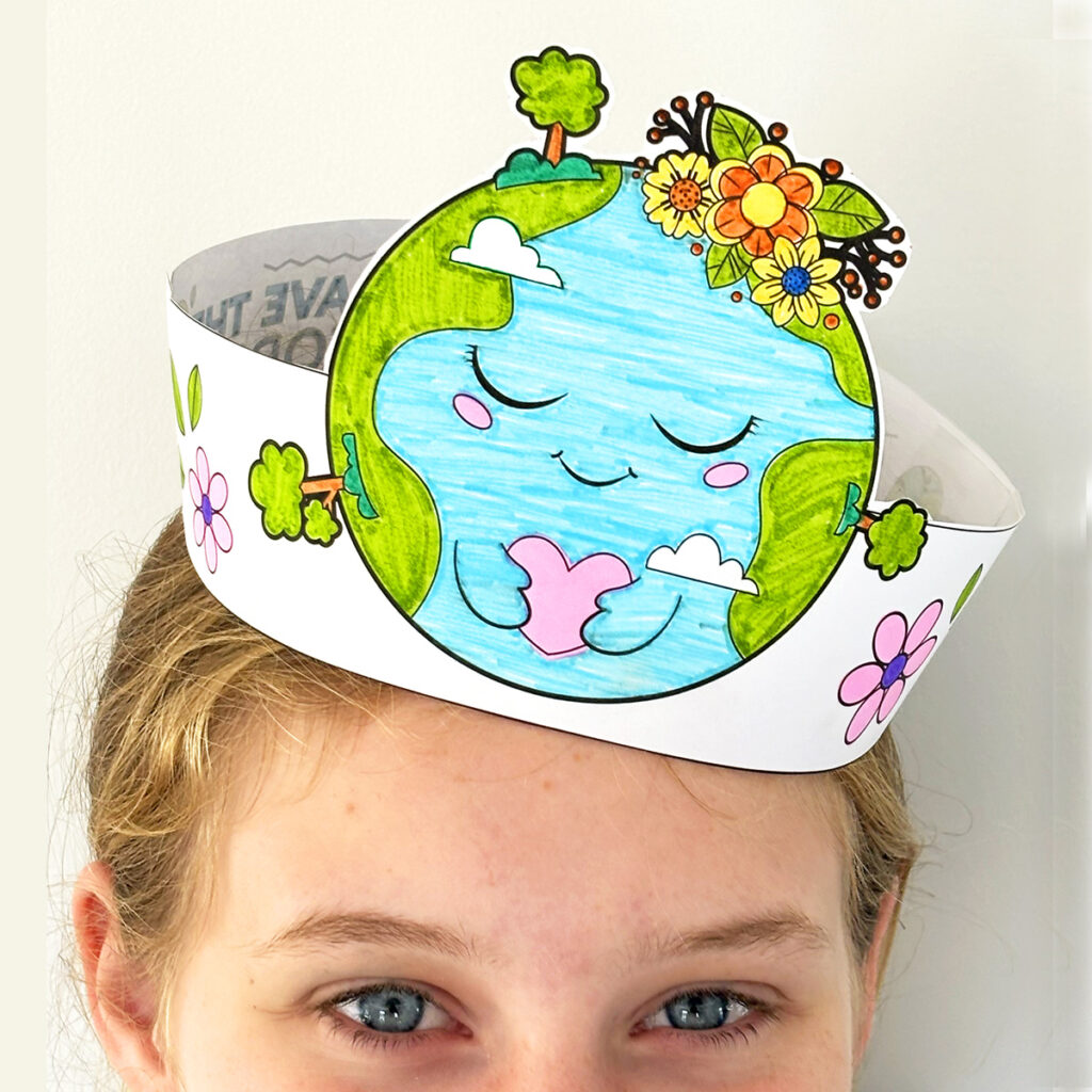 Earth Day Craft Headband for Kids