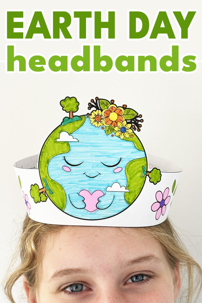 Earth Day Headband Craft for Kids
