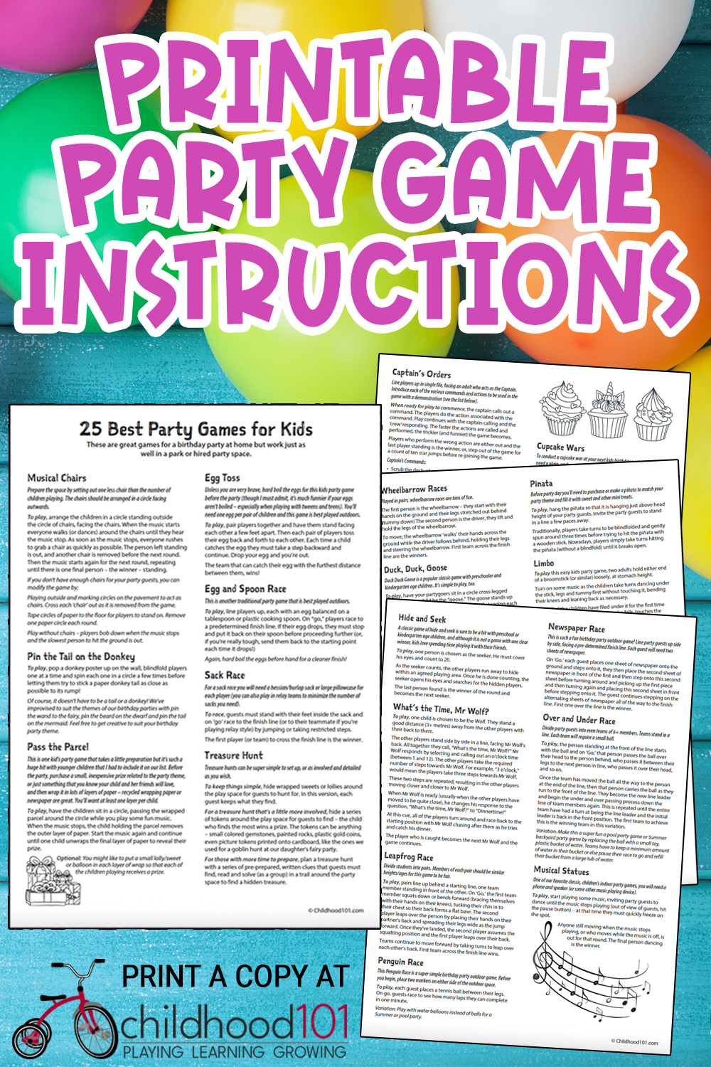 25 Best Party Games for Kids