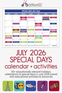 July Special Days: Holidays & Celebrations for Schools